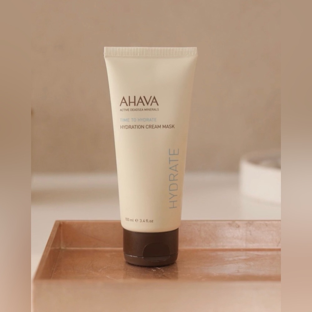 AHAVA New Sealed Hydrating Facial Skincare Healthy Mask Boutique Spa Relaxation